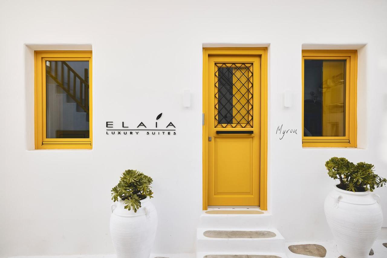 Elaia Luxury Suites Mykonos Mykonos Town Exteriör bild